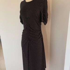 TopShop polka dot dress